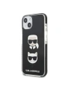 Hurtownia GSM - Etui Karl Lagerfeld KLHCP13STPE2TK Apple iPhone 13 mini kemény tok fekete/black Karl&Choupette Head - KLD1105 - {ean13} - Hurt
