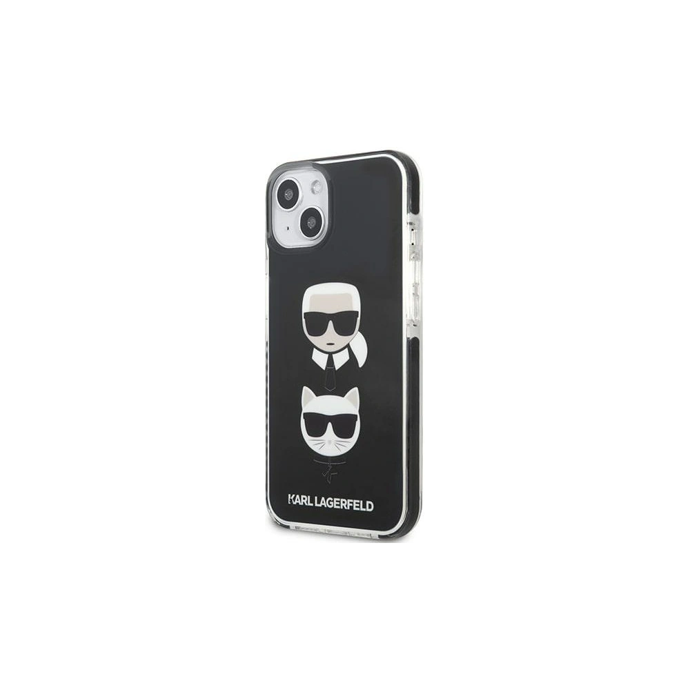 Hurtownia GSM - Etui Karl Lagerfeld KLHCP13STPE2TK Apple iPhone 13 mini hardcase černý/black Karl&Choupette Head - KLD1105 - {ean13} - Hurt