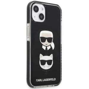 Hurtownia GSM - Etui Karl Lagerfeld KLHCP13STPE2TK Apple iPhone 13 mini kemény tok fekete/black Karl&Choupette Head - KLD1105 - {ean13} - Hurt