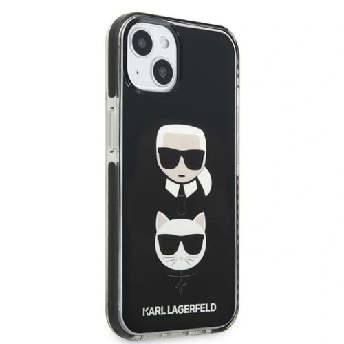 Etui Karl Lagerfeld KLHCP13STPE2TK Apple iPhone 13 mini hardcase czarny/black Karl&Choupette Head