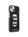 Hurtownia GSM - Etui Karl Lagerfeld KLHCP13STPE2TK Apple iPhone 13 mini kemény tok fekete/black Karl&Choupette Head - KLD1105 - {ean13} - Hurt