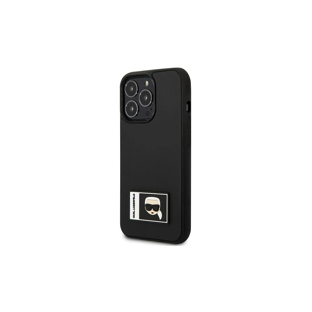 Hurtownia GSM - Etui Karl Lagerfeld KLHCP13X3DKPK Apple iPhone 13 Pro Max negru/black hardcase Ikonik Patch - KLD1106 - {ean13} - Hurt
