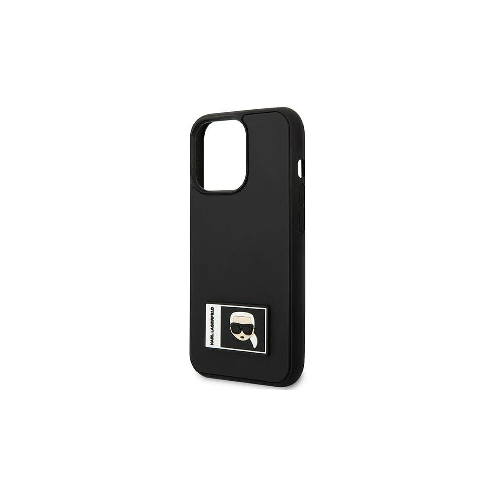 Hurtownia GSM - Etui Karl Lagerfeld KLHCP13X3DKPK Apple iPhone 13 Pro Max černý/black hardcase Ikonik Patch - KLD1106 - {ean13} - Hurt