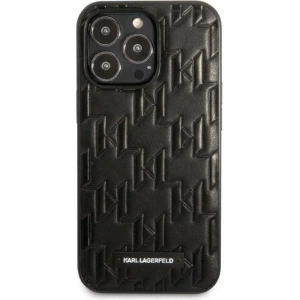 Hurtownia GSM - Etui Karl Lagerfeld KLHCP13XMNMP1K Apple iPhone 13 Pro Max hardcase negru/black Monogram Plaque - KLD1107 - {ean13} - Hurt