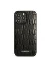 Hurtownia GSM - Etui Karl Lagerfeld KLHCP13XMNMP1K Apple iPhone 13 Pro Max kemény tok fekete/black Monogram Plaque - KLD1107 - {ean13} - Hurt