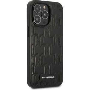 Hurtownia GSM - Etui Karl Lagerfeld KLHCP13XMNMP1K Apple iPhone 13 Pro Max hardcase negru/black Monogram Plaque - KLD1107 - {ean13} - Hurt