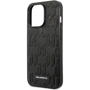 Hurtownia GSM - Etui Karl Lagerfeld KLHCP13XMNMP1K Apple iPhone 13 Pro Max hardcase negru/black Monogram Plaque - KLD1107 - {ean13} - Hurt