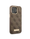 Hurtownia GSM - Etui Guess GUHMP13XU4GPRW Apple iPhone 13 Pro Max maro/brown hard case 4G Logo Plate MagSafe - GUE2083 - {ean13} - Hurt