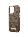 Hurtownia GSM - Etui Guess GUHMP13XU4GPRW Apple iPhone 13 Pro Max maro/brown hard case 4G Logo Plate MagSafe - GUE2083 - {ean13} - Hurt
