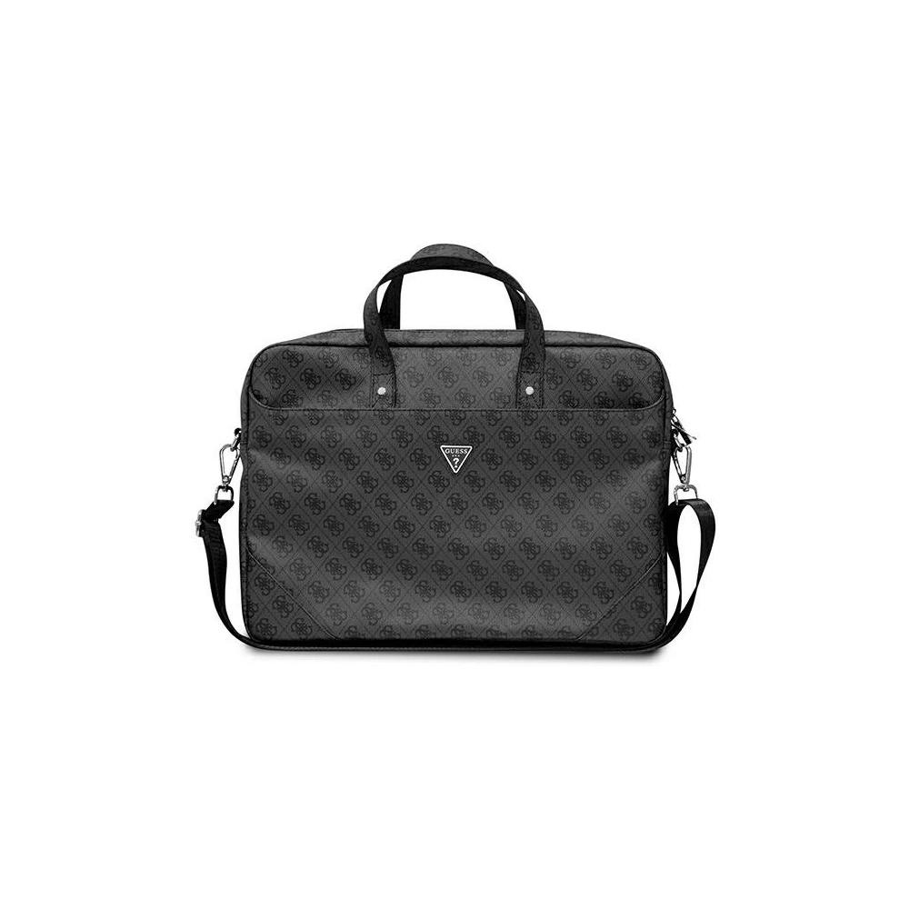 Hurtownia GSM - Táska Guess GUCB15P4TK 16 colos fekete Saffiano 4G Hot Stamp Triangle Logo - GUE2085 - {ean13} - Hurt