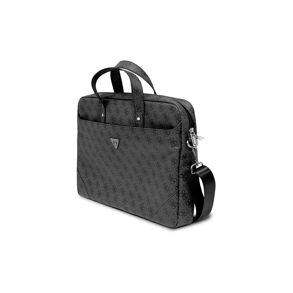 Hurtownia GSM - Táska Guess GUCB15P4TK 16 colos fekete Saffiano 4G Hot Stamp Triangle Logo - GUE2085 - {ean13} - Hurt