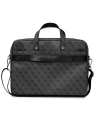 Hurtownia GSM - Torba Guess GUCB15P4TK 16 palců černá/black Saffiano 4G Hot Stamp Triangle Logo - GUE2085 - {ean13} - Hurt
