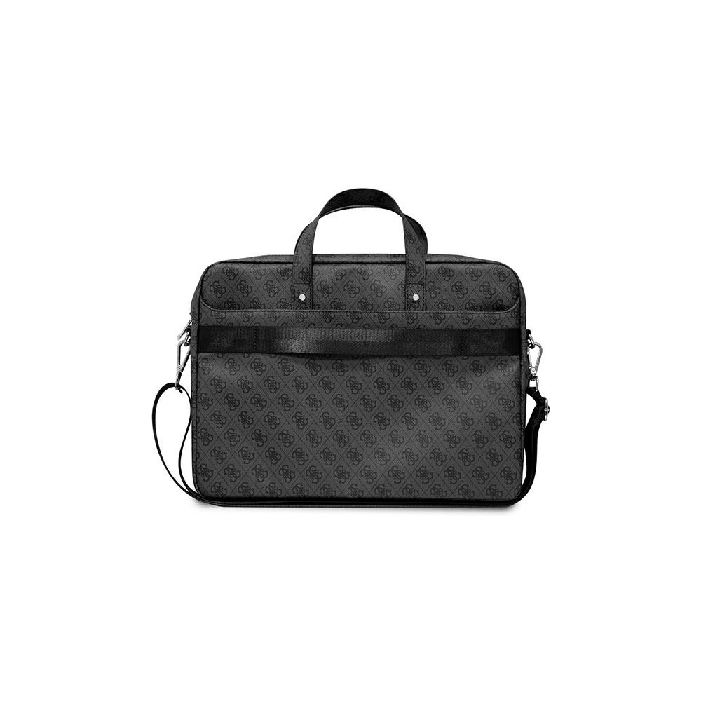 Hurtownia GSM - Táska Guess GUCB15P4TK 16 colos fekete Saffiano 4G Hot Stamp Triangle Logo - GUE2085 - {ean13} - Hurt