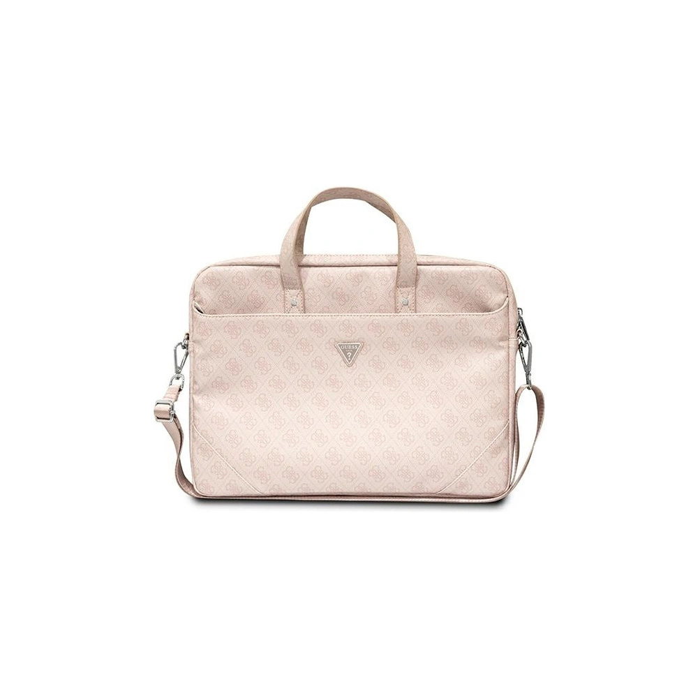 Hurtownia GSM - Tasche Guess GUCB15P4TP 16 Zoll rosa/pink Saffiano 4G Hot Stamp Triangle Logo - GUE2086 - {ean13} - Hurt