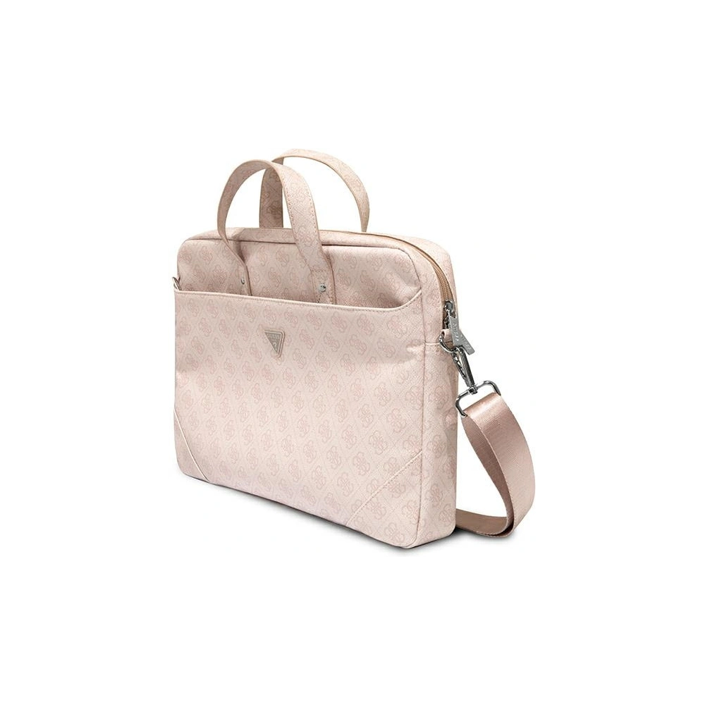 Hurtownia GSM - Tasche Guess GUCB15P4TP 16 Zoll rosa/pink Saffiano 4G Hot Stamp Triangle Logo - GUE2086 - {ean13} - Hurt