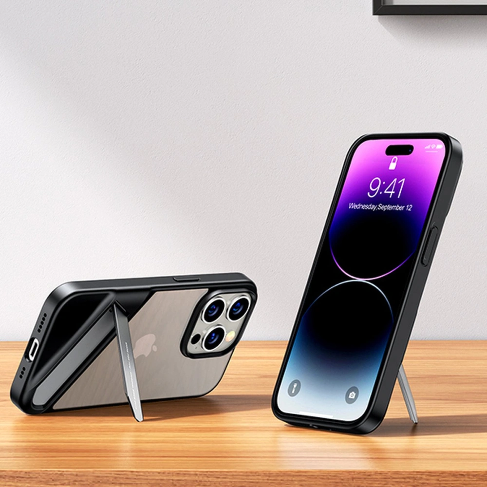 Hurtownia GSM - UGREEN LP636 Kickstand Védőtok Apple iPhone 14 Pro Max fekete - UGR1405 - {ean13} - Hurt