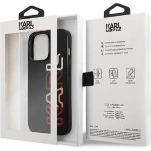 Etui Karl Lagerfeld KLHCP13XPCOBK Apple iPhone 13 Pro Max czarny/black hardcase Multipink Brand