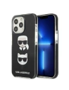 Etui Karl Lagerfeld KLHCP13XTPE2TK Apple iPhone 13 Pro Max hardcase negru/black Karl&Choupette Head