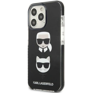 Hurtownia GSM - Case Karl Lagerfeld KLHCP13XTPE2TK Apple iPhone 13 Pro Max Hardcase schwarz/black Karl&Choupette Head - KLD1109 - {ean13} - Hurt