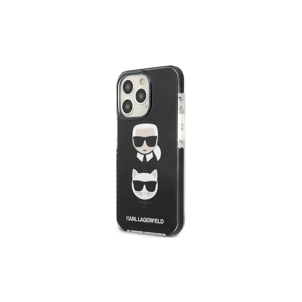 Hurtownia GSM - Etui Karl Lagerfeld KLHCP13XTPE2TK Apple iPhone 13 Pro Max hardcase fekete/black Karl&Choupette fej - KLD1109 - {ean13} - Hurt