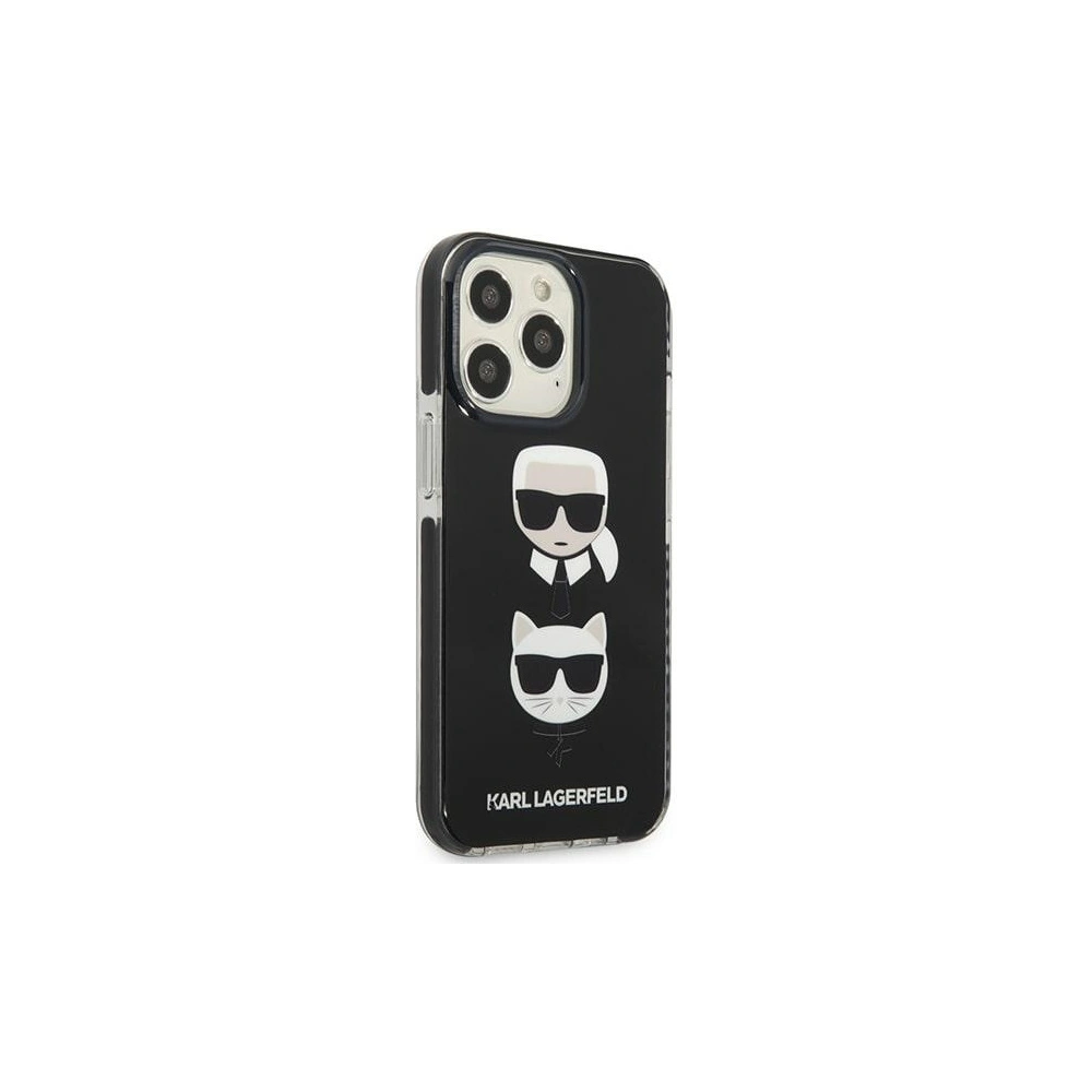 Hurtownia GSM - Etui Karl Lagerfeld KLHCP13XTPE2TK Apple iPhone 13 Pro Max hardcase fekete/black Karl&Choupette fej - KLD1109 - {ean13} - Hurt
