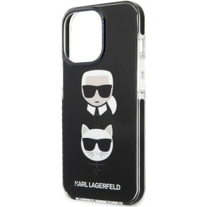 Hurtownia GSM - Etui Karl Lagerfeld KLHCP13XTPE2TK Apple iPhone 13 Pro Max hardcase negru/black Karl&Choupette Head - KLD1109 - {ean13} - Hurt