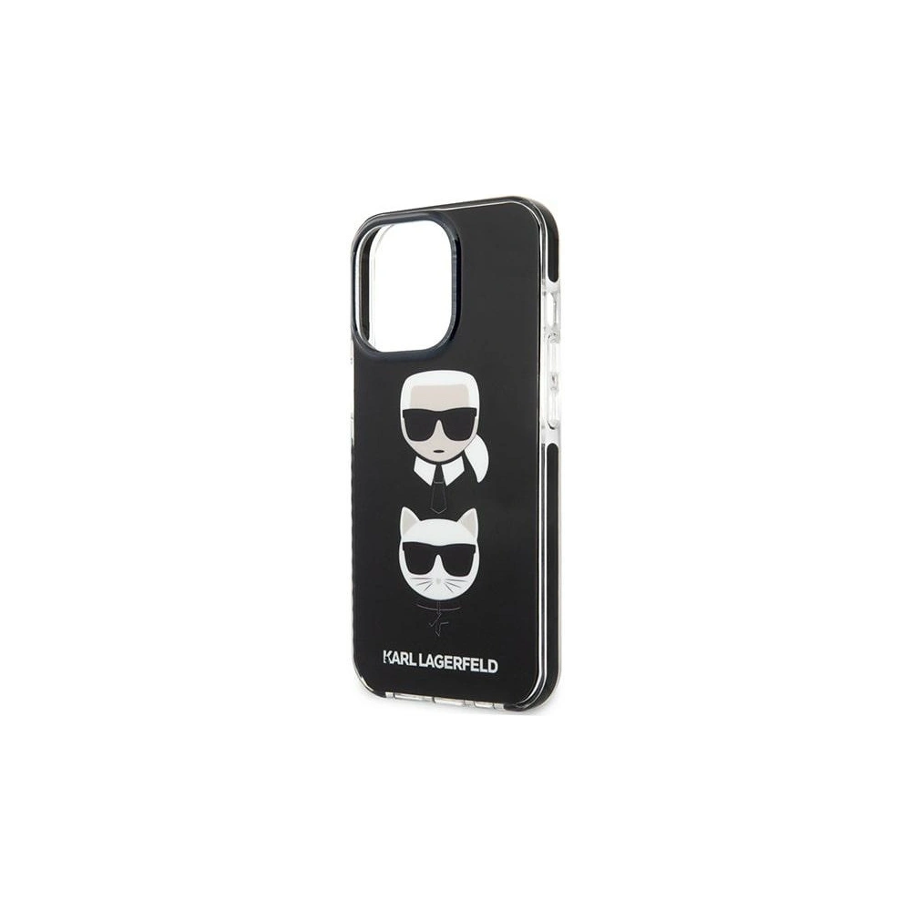 Hurtownia GSM - Etui Karl Lagerfeld KLHCP13XTPE2TK Apple iPhone 13 Pro Max hardcase fekete/black Karl&Choupette fej - KLD1109 - {ean13} - Hurt
