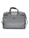 Tasche Guess GUCB15PSATLG 16 Zoll silber/silver Saffiano Hot Stamp Triangle Logo