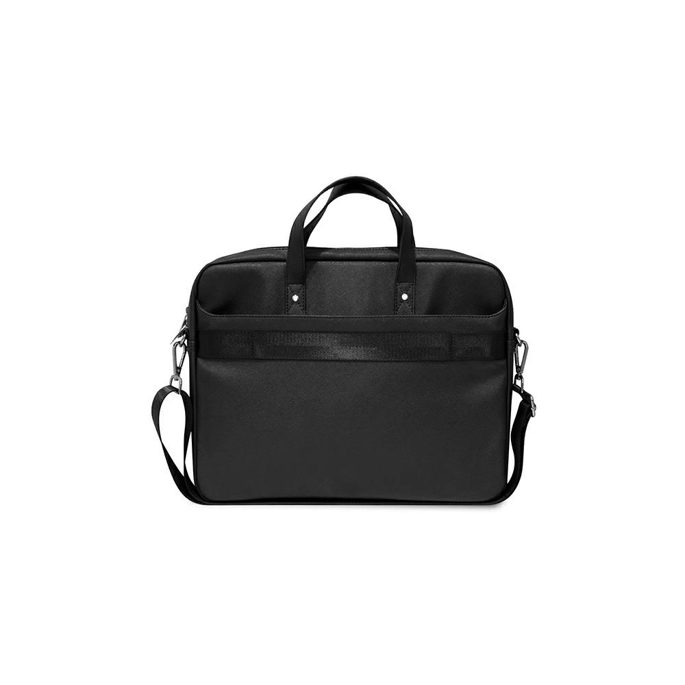 Hurtownia GSM - Tasche Guess GUCB15PSATLK 16 Zoll schwarz/black Saffiano Hot Stamp Triangle Logo - GUE2090 - {ean13} - Hurt