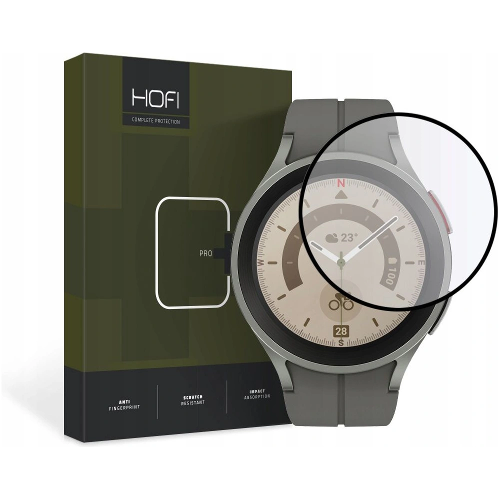 Hurtownia GSM - Hybrietes Glas Hofi Hybrid Pro+ Samsung Galaxy Watch 5 Pro 45mm Schwarz - HOFI288 - {ean13} - Hurt