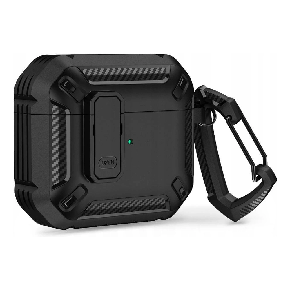 Hurtownia GSM - Case Tech-Protect X-carbo Apple AirPods Pro 2/1 Schwarz - THP1418 - {ean13} - Hurt