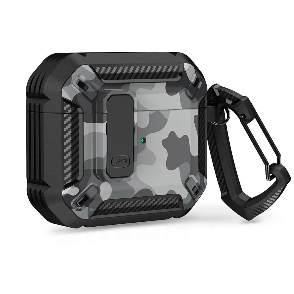 Hurtownia GSM - Case Tech-Protect X-carbo Apple AirPods Pro 2/1 Moro Grau - THP1419 - {ean13} - Hurt