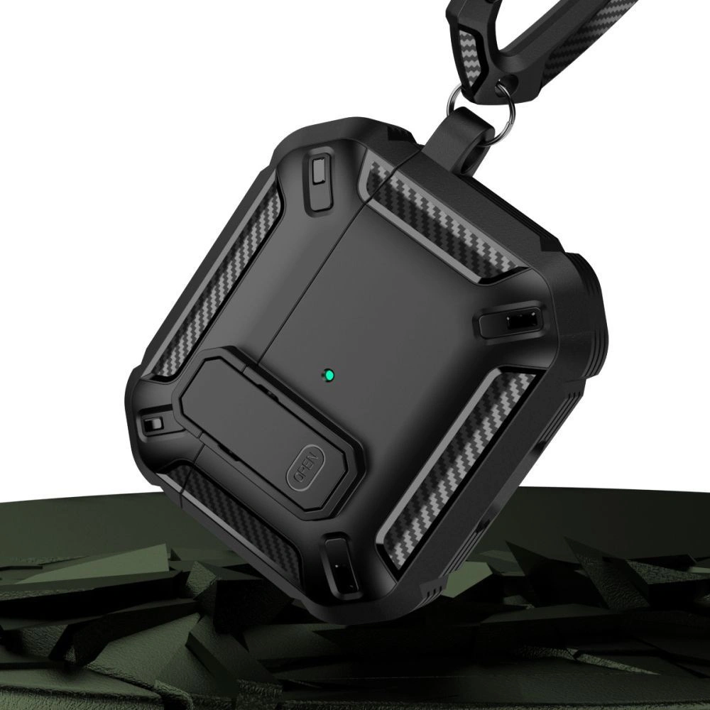 Hurtownia GSM - Case Tech-Protect X-carbo Apple AirPods Pro 2/1 Moro Grau - THP1419 - {ean13} - Hurt