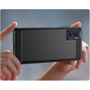 Hurtownia GSM - Etui Tech-Protect TPUCarbon Motorola Moto E22/E22i Negru - THP1423 - {ean13} - Hurt