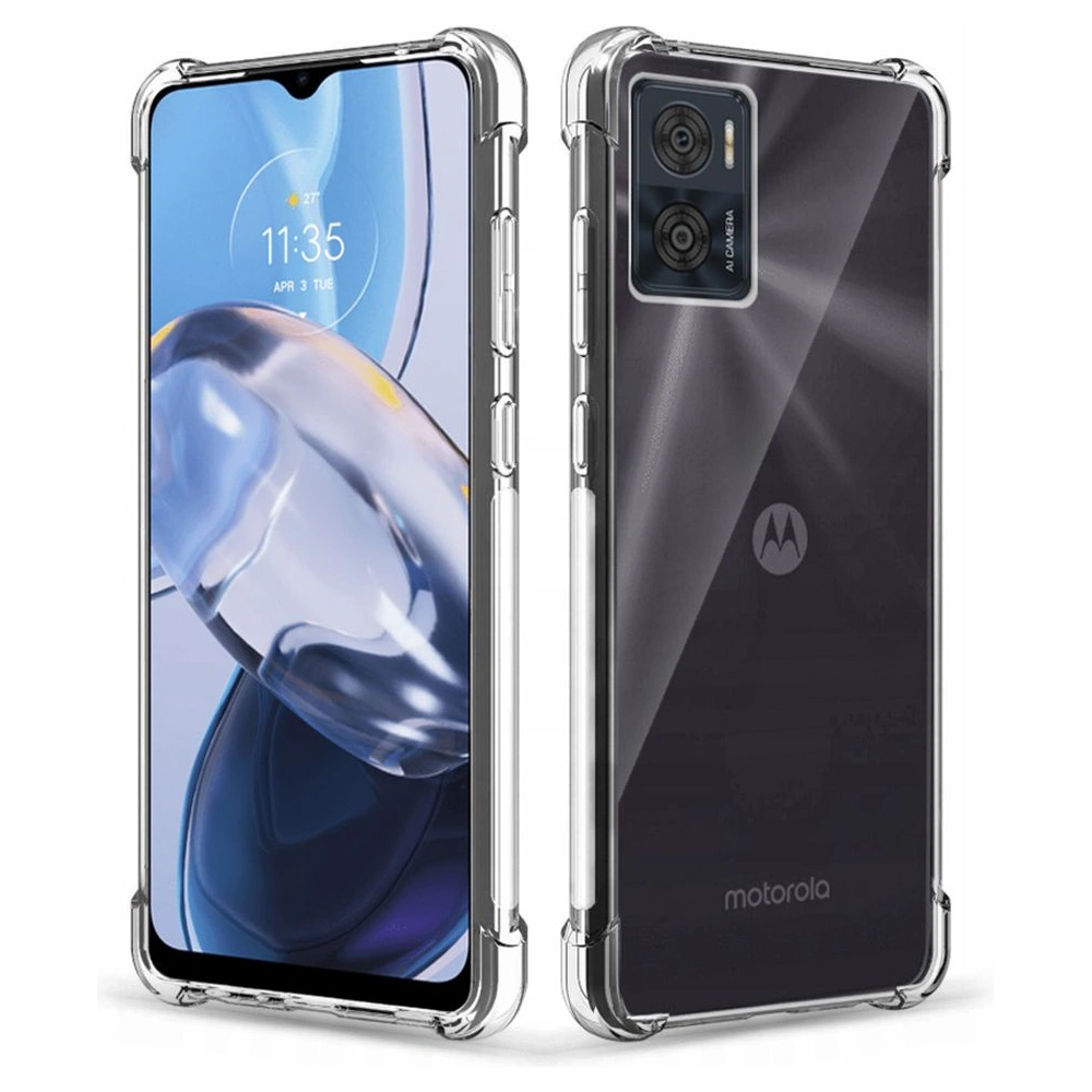 Hurtownia GSM - Etui Tech-Protect Flexair Pro Motorola Moto E22/E22i Clear - THP1424 - {ean13} - Hurt