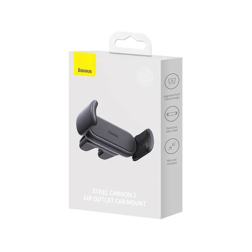 Hurtownia GSM - Urmă de fixare auto pentru grilă Baseus Steel Cannon 2 (negru) - BSU3579 - {ean13} - Hurt
