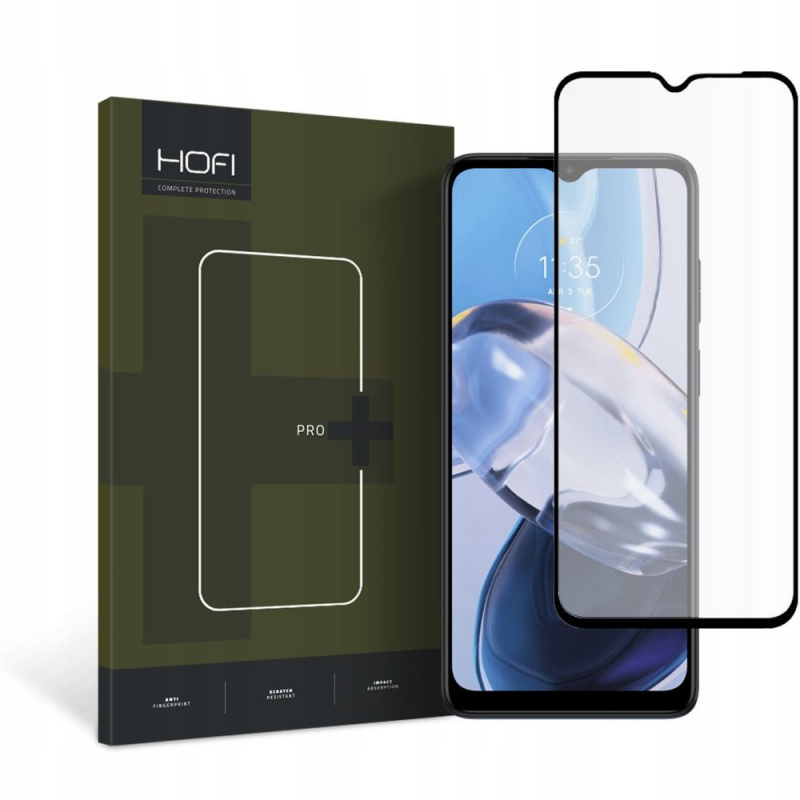Hurtownia Hofi - 9490713927304 - HOFI291 - Szkło hartowane Hofi Glass Pro+ Motorola Moto E22/E22i Black - B2B homescreen