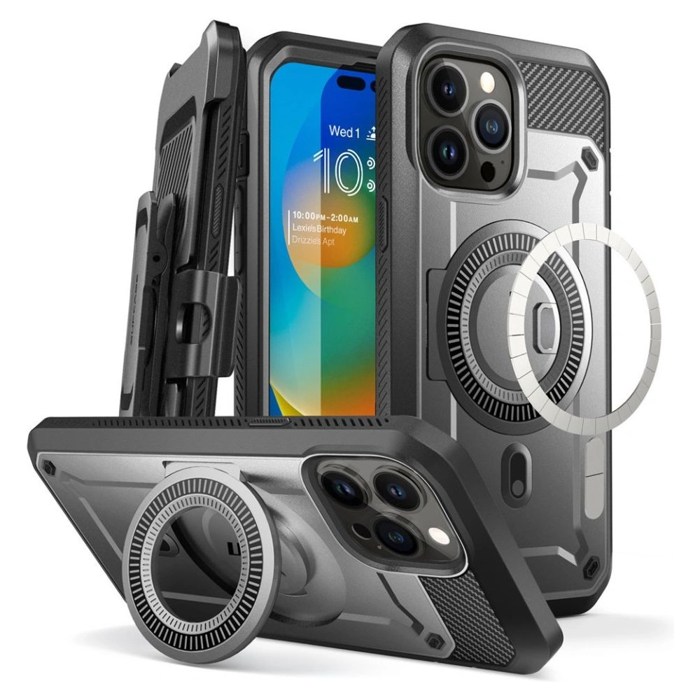 Hurtownia GSM - Etui Supcase UB Pro Mag MagSafe Apple iPhone 14 Pro Max Černá - SPC304 - {ean13} - Hurt