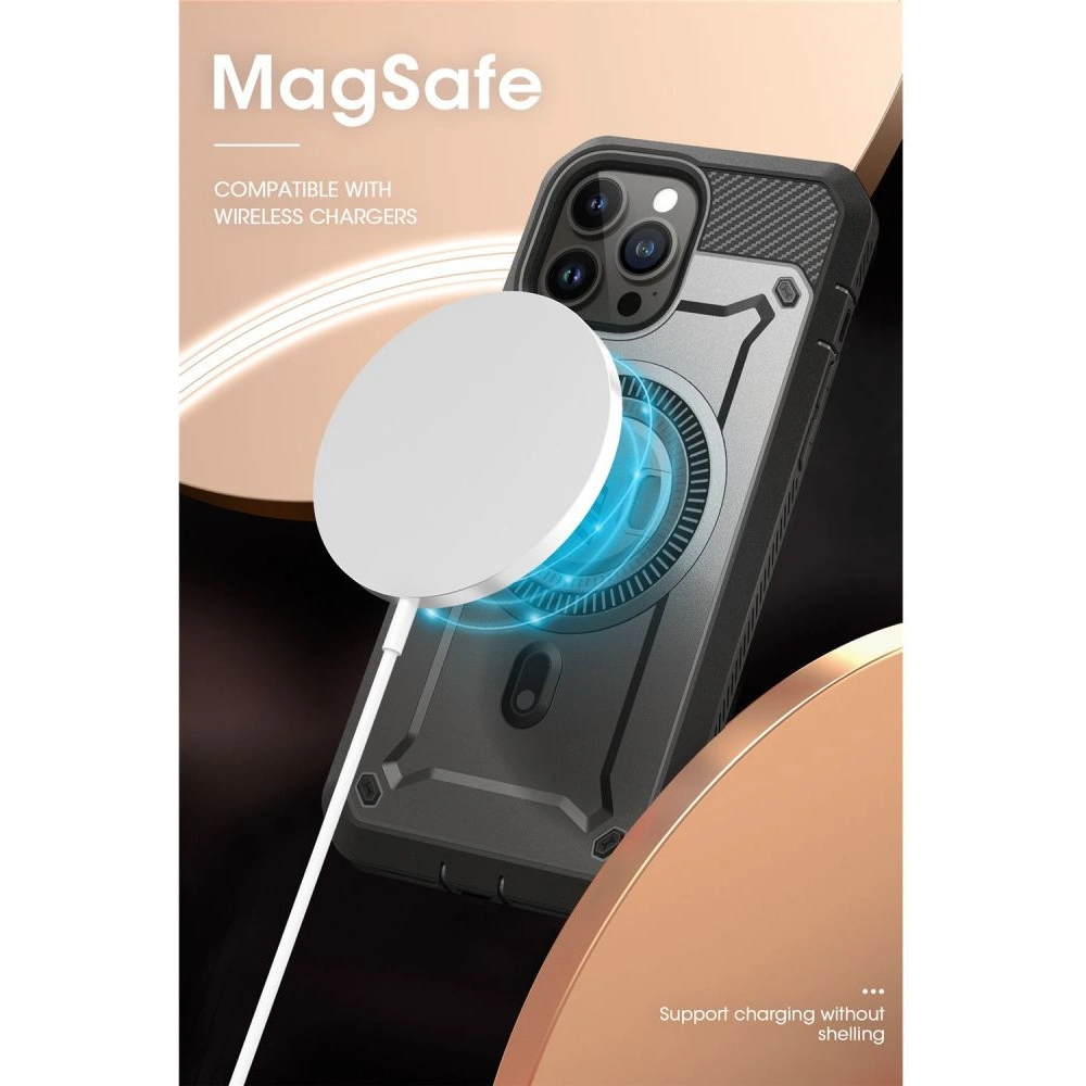 Hurtownia GSM - Etui Supcase UB Pro Mag MagSafe Apple iPhone 14 Pro Max Černá - SPC304 - {ean13} - Hurt