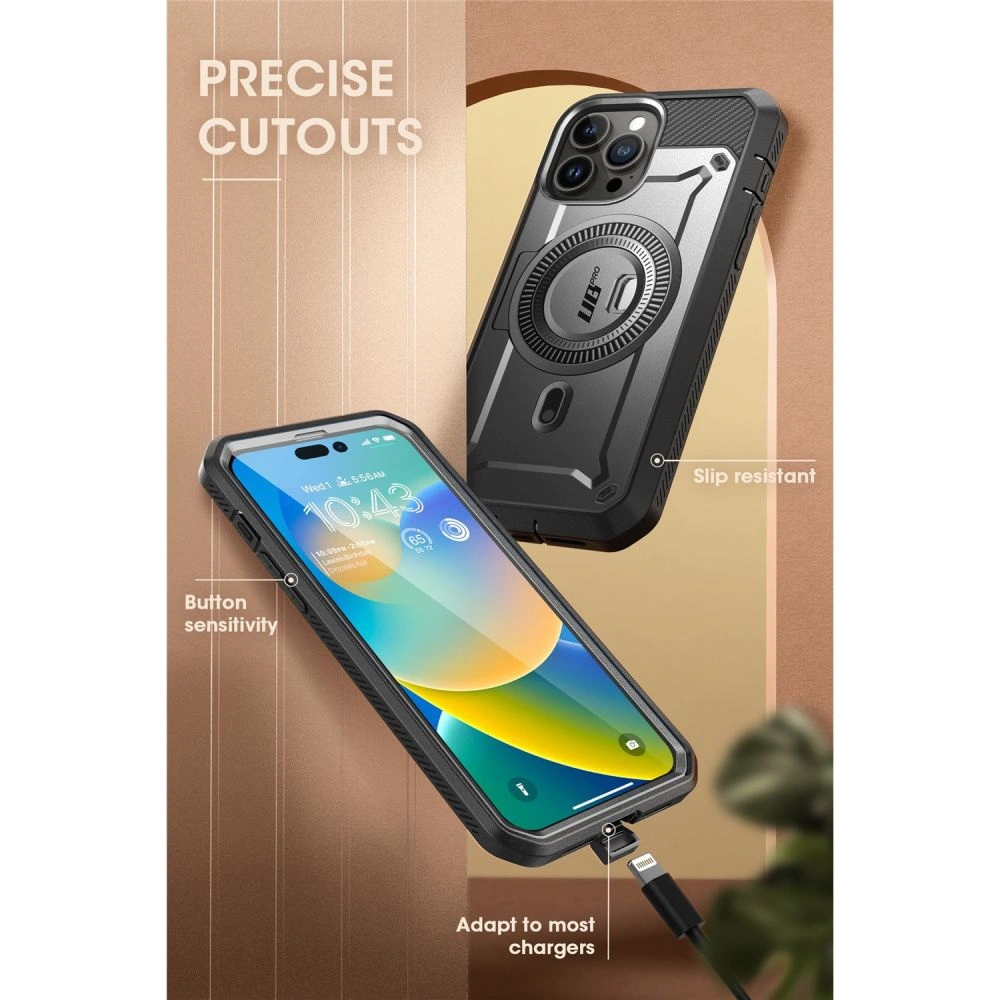 Hurtownia GSM - Case Supcase UB Pro Mag MagSafe Apple iPhone 14 Pro Max Schwarz - SPC304 - {ean13} - Hurt