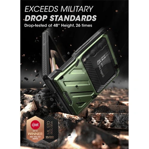 Etui Supcase Unicorn Beetle Pro Samsung Galaxy Z Flip 4 Guldan