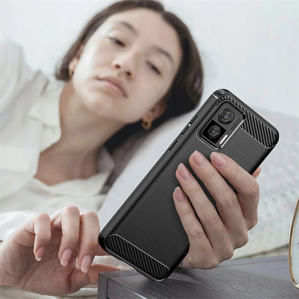 Hurtownia GSM - Etui Tech-Protect TPUCarbon Motorola Edge 30 Neo Fekete - THP1425 - {ean13} - Hurt