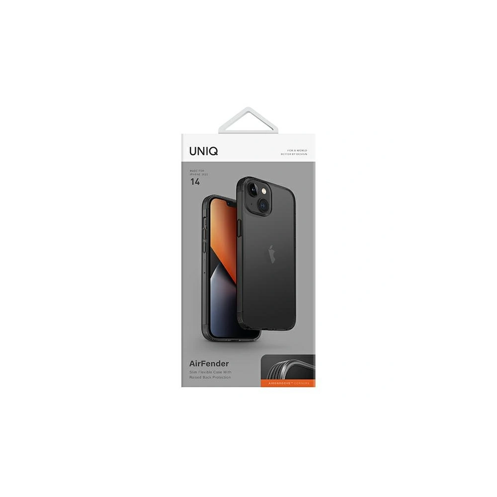 Wholesale UNIQ Air Fender Apple iPhone 14 smoked grey tinted - UNIQ650 - {ean13} - Hurt