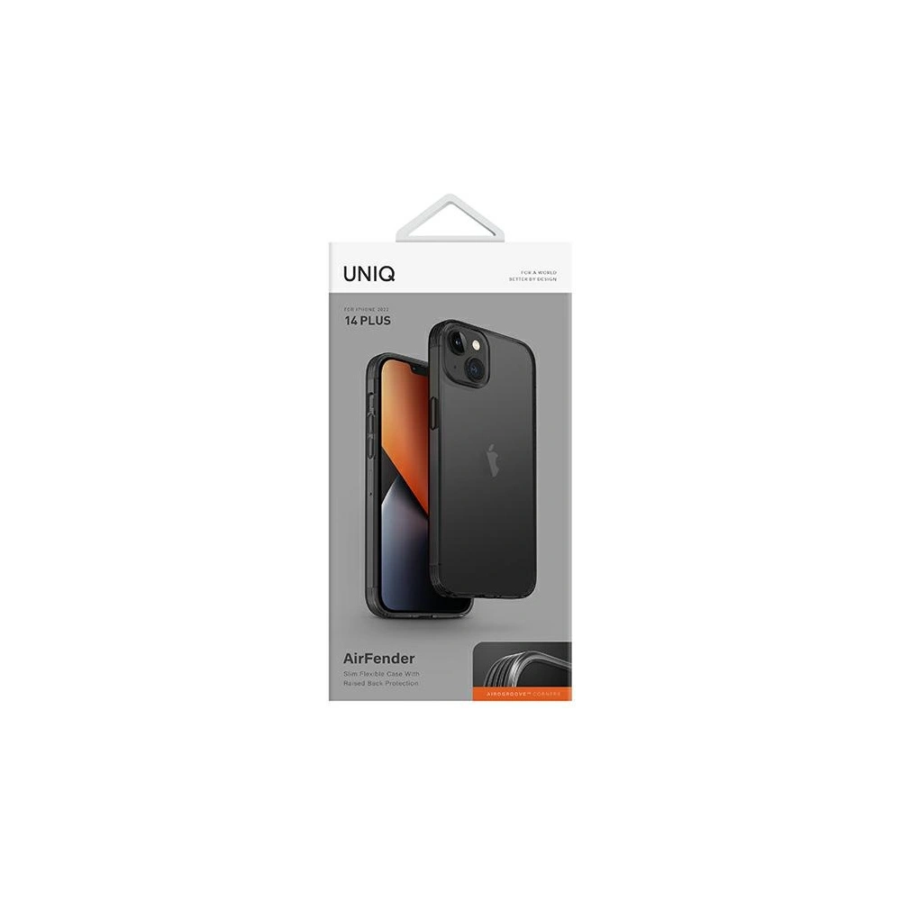 Hurtownia GSM - Etui UNIQ Air Fender Apple iPhone 14 Plus / 15 Plus szürke/smoked grey tinted - UNIQ651 - {ean13} - Hurt