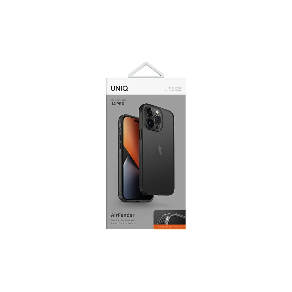 Hurtownia GSM - UNIQ Air Fender Case für Apple iPhone 14 Pro grau/rauchgrau getönt - UNIQ652 - {ean13} - Hurt