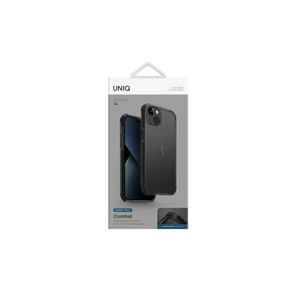 Hurtownia GSM - UNIQ Combat Case für Apple iPhone 14 schwarz/Carbon schwarz - UNIQ659 - {ean13} - Hurt