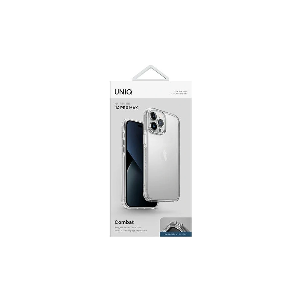 Wholesale UNIQ Combat Apple iPhone 14 Pro Max Crystal clear - UNIQ669 - {ean13} - Hurt