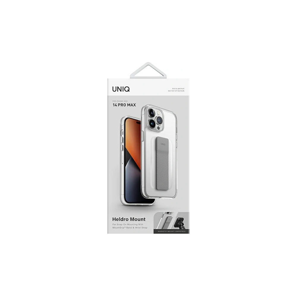Wholesale UNIQ Heldro Mount Apple iPhone 14 Pro Max lucent clear - UNIQ674 - {ean13} - Hurt