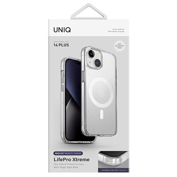 Kryt UNIQ LifePro Xtreme Apple iPhone 14 Plus / 15 Plus Magclick Charging frost clear