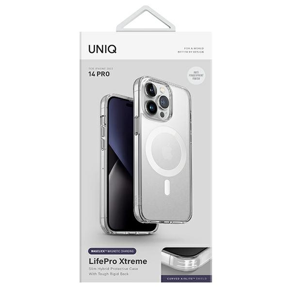 Kryt UNIQ LifePro Xtreme Apple iPhone 14 Pro Magclick Charging frost clear